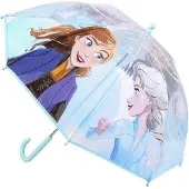 Disney Frozen Frozen kinderparaplu - blauw/transparant - D71 cm