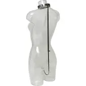 Rimba - Bondagehaak - Collar Met Anaal Haak - Verbonden Met Stang - RVS - Medische Kwaliteit