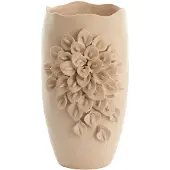 Light & Living AMIATA vaas van keramiek mat crème 23x19x35.5 cm