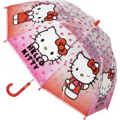 Hello Kitty Handmatige Bubbelparaplu