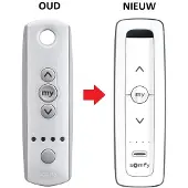 Somfy Situo 5 RTS Pure II (Telis 4) afstandsbediening - rolluik afstandsbediening