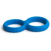 Sport Fucker - Enigma Ring - Siliconen Cockring - Blauw