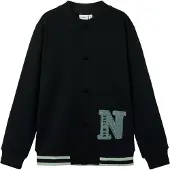 Name it Sweatvest 'NKMOSKAR' lichtgroen / zwart