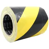 Gafer.pl Cable Cover Tape 150mm x 25m Zwart / Geel