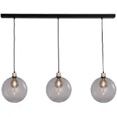 Masterlight Hanglamp Lazise 3x Ø 30cm goud