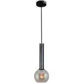 Masterlight Hanglamp Ø 15cm Bella 2 Dappled oil met goud glas