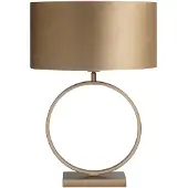 Highlight Design tafellamp Siena koper brons ovaal