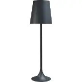Masterlight Design Vloerlamp Trip 60 Disk 195cm Zwart