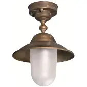 Franssen Veranda lamp Maritime landelijk 22cm koperbruin
