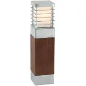 Franssen Houten lamp Selham 49cm met aluminium details