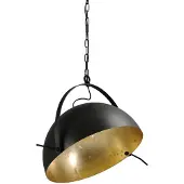 Masterlight Landelijke hanglamp Larino 50 zwart met oudgoud