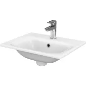 Cersanit Moduo - Wastafelmeubel 50x40 cm, met overloop, kraangat, wit K116-042