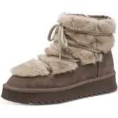 Tamaris Snowboots taupe / aardetinten