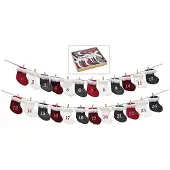 Advent Adventskalender Ophangbaar Kerst Sokken