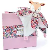 Doudou et Compagnie Doudou petal Faon Boh'aime - - PLUSHEN/Doudous - Roze - 100 % polyester