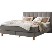 Hasena Pronto Reina boxspring bed eiken helder