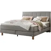 Hasena Pronto Reina boxspring bed eiken helder