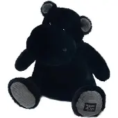 Doudou et Compagnie Hippo, schwarz 40cm