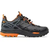 Aku Lage schoen 'Neutral Rocket' kaki / oranje / zwart