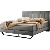 Hasena Pronto Ambra boxspring bed metaal/zwart