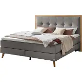 Hasena Pronto Marisol boxspring bed eiken helder