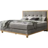 Hasena Pronto Cecilia boxspring bed eiken helder