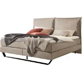 Hasena Pronto Celina boxspring bed metaal/zwart