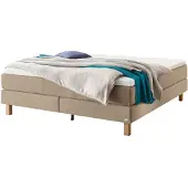 Hasena Pronto Carlota boxspring bed eiken helder