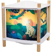 Trousselier Lantaarn - - ReVOLUTION 2.0 - Geel - 4 in 1 - Nachtlampje met sterrenprojector