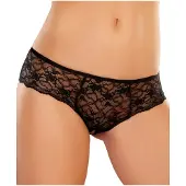 Allure Lingerie Adore Sweetheart Panty - Zwart