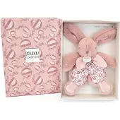 Doudou et Compagnie Lapin Doudou - Knuffeldoekje Konijn Roze