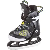 K2 Schaatsen m. Licht - Raider Beam Ice - Grijs/Zwart - - 29/34 - Schaatsen
