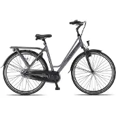 Altec Damesfiets Delta 28 Inch 56 cm Dames 3V Rollerbrake Matgrijs