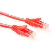 ACT IK5501 U/UTP CAT5E Patchkabel Component Level Rood - 1 meter