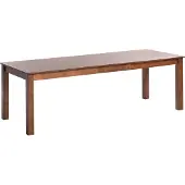 Beliani MADURA - Uitschuifbare eettafel - Donkerhout - MDF