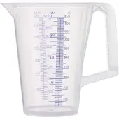 Pressol maatbeker 1l blauw bedrukte schaal PP 7082