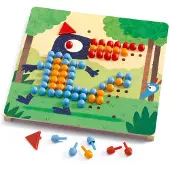 Djeco pedagogisch spel Mosaïco rigolo