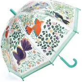 Djeco Bloemen en Vogels Paraplu - DJECO blauw