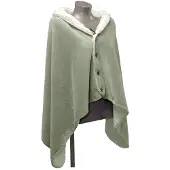 Unique living plaid coby tea green -75x150cm