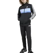 Adidas Trainingspak 'Seasonal Essentials Tiberio' hemelsblauw / lichtblauw / zwart / wit