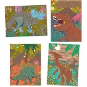 Djeco Scratchbilder Dinosaurier