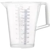Pressol maatbeker 5l blauw bedrukte schaal PP - 7085