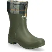 Barbour Regenlaars Women Mowbray Mid Welly Olive Ancient Tartan-Schoenmaat 38