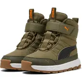 Puma Snowboots 'Evolve' olijfgroen / zwart