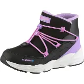 SKECHERS Meisjes Turbo Tread Waterdichte Instappers Sneakers Zwart