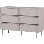 Woood Tours Ladekast 6 Lades - Melamine/ MDF - Zand - 80x120x42