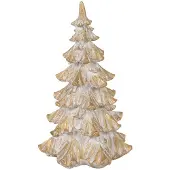 Countryfield Kerstboom Tabby M Naturel Ø10xH17,5cm Bruin bruin Polystone