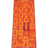 Peda Yoga Kinder Mat met oefeningen - Yogamat kinderen - Kinder Yogamat