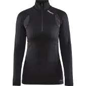 Craft Active Extreme X Zip Thermo Shirt Dames Zwart XS