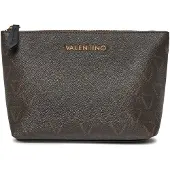 Valentino Utensil zak Lady Re Soft Cosmetic Case Moro / Nero Donkerbruin
